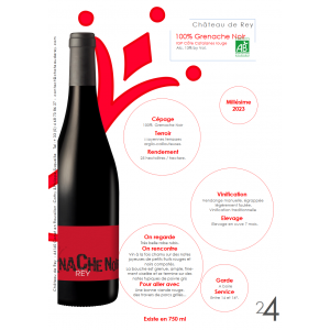 100% Grenache Noir de Rey AB
