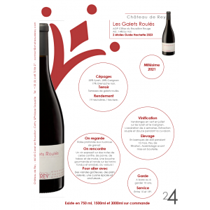 Galets Roulés Rouge 2022 - AB